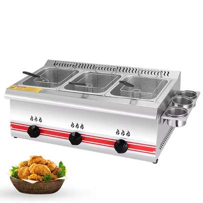 FRITEUSE 3 BACS GAZ image 3
