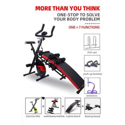 Appareil de fitness combiné : Vélo d'appartement 7 en 1 image 6