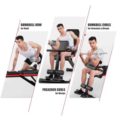 Banc de musculation multifonctionnel réglable image 5