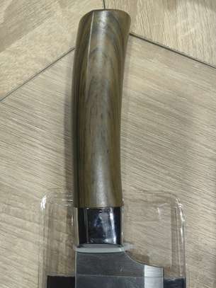 Couteau de chef professionnel lame inox manche ergonomique image 4