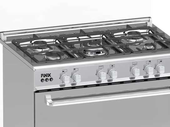 CUISINIERE 5FEUX FINIX 90X60 INOX G95NDM (62V12T2G1X) image 4