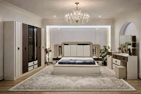 CHAMBRE A COUCHER ARMOIRE 6BATTANTS 7PIECES image 3