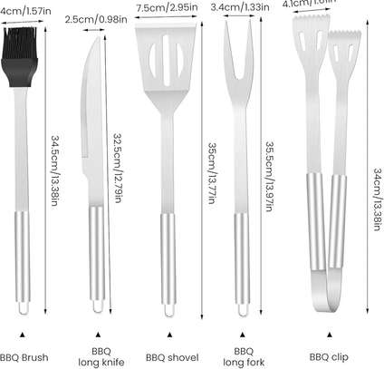 Set outils barbecue image 4