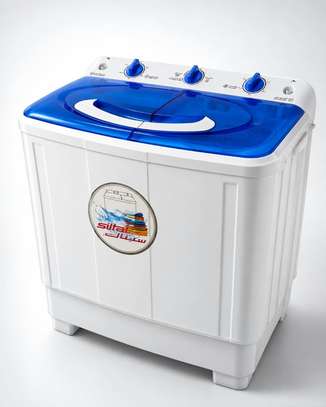 MACHINE A LAVER SILTAL 7KG SEMI AUTOMATIQUE BLEU image 2