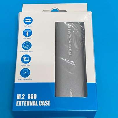 Boîtier Externe SSD M.2 (NVMe/NGFF, USB 3.2, 2-en-1) image 2