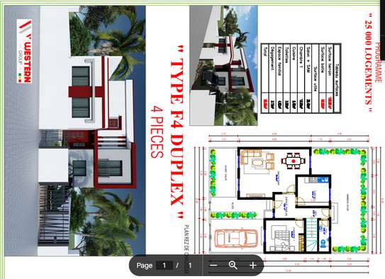 MAISON DUPLEX F4 LOCATION / VENTE  (150,000 Fcfa / mois) image 14