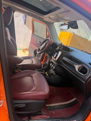 Jeep Renegade SUV compact orange vif robuste image 7