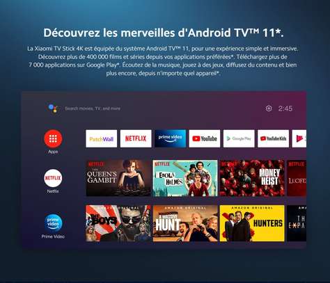 Xiaomi TV Stick 4K + Télécommande (Pour SMART TV)) image 9