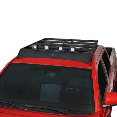 Porte-bagages métal robuste avec 4 LED universel image 12