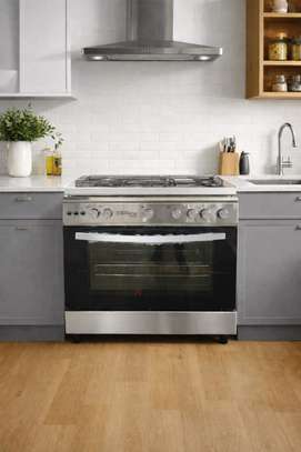 CUISINIERE TECNOLUX 5FEUX 90X60 A GAZ INOX TEC90 image 2
