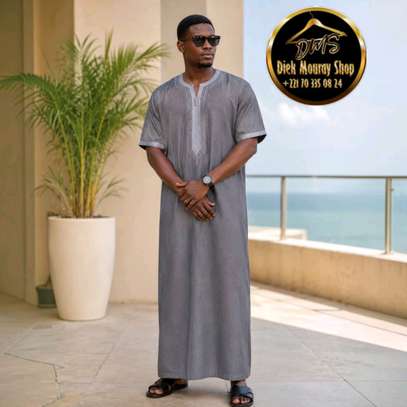 Dialaba coton courtes manches sans pantalon image 3