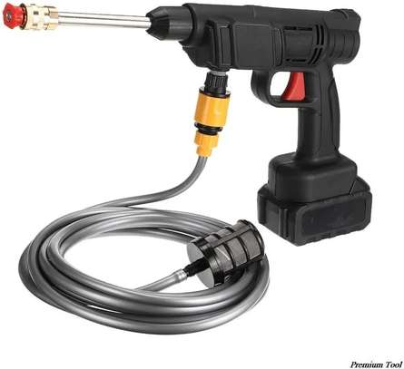 Pistolet à eau haute pression pour lavage, rechargeable image 6