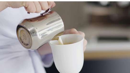De'Longhi Pichet à lait 350ml, Acier Inoxydable image 3