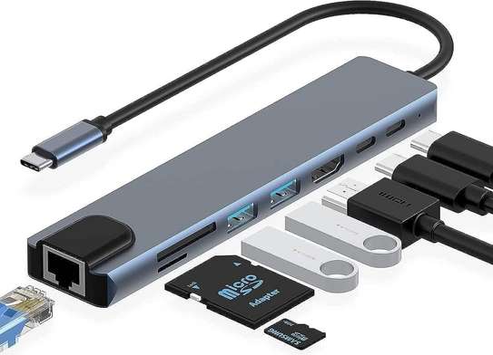Hub USB-C 8-en-1 avec HDMI 4K image 3