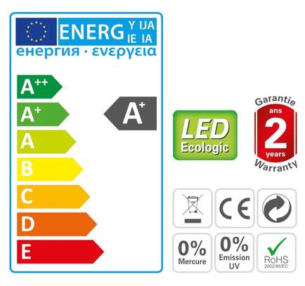 Lot de 10 ampoules LED THOMSON 6W E14 – Petit culot à visser image 6