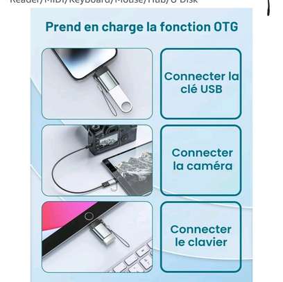 OTG adaptateur iphone lightning original image 5