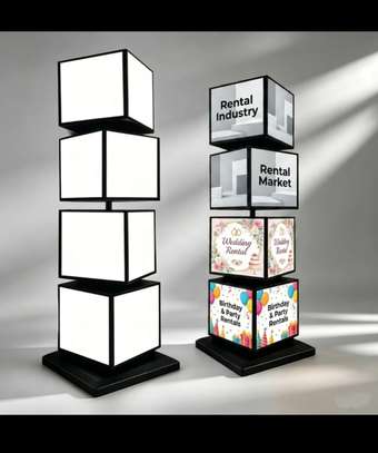 Cube de décoration rotatif image 9