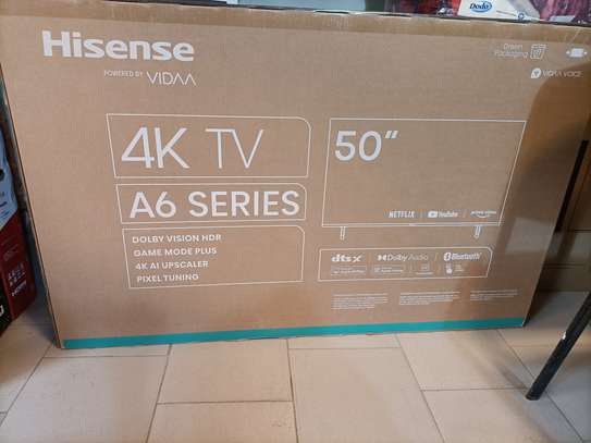 smart hisense 50" uhd 4k full options image 2