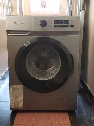 Whirlpool lave-linge frontal familial argent 7kg image 2