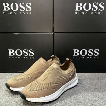boss chaussures slip-on confort 3 coloris semelle blanche image 4