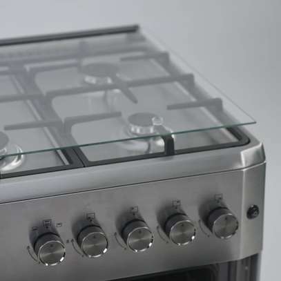 CUISINIERE 4FEUX ELACTRON 60X60 3FEUX A GAZ 1 FEUX ELEC image 2