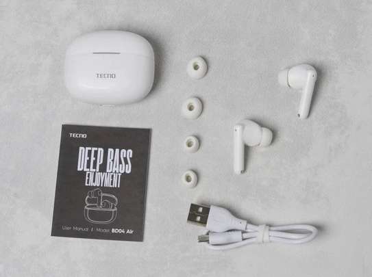 Tecno Écouteurs intra-auriculaires stéréo sans fil image 3