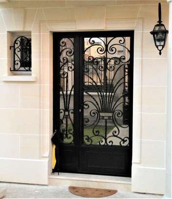 Porte en fer forgé image 2