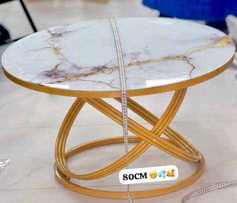 Table basse marbré 80cm image 3