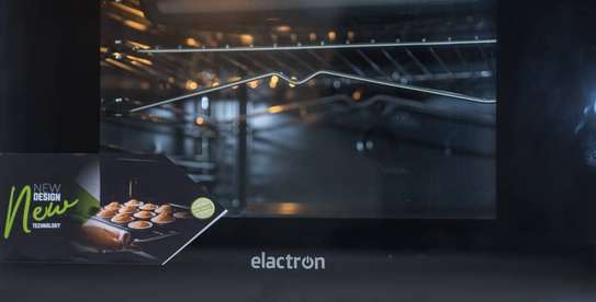 FOUR 60X60 ELACTRON ENCASTRABLE A GAZ NOIR ELNBG2 image 2