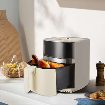 Friteuse sans huile beige 5L cuisson saine image 2