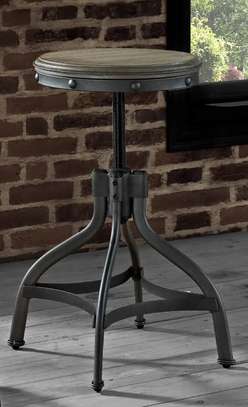 Tabouret en bois avec hauteur ajustable (50-64cm) image 5
