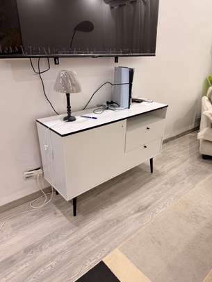 Buffet Blanc L 120 Cm image 2