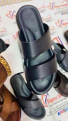Sandale en Cuir véritable pour homme image 9