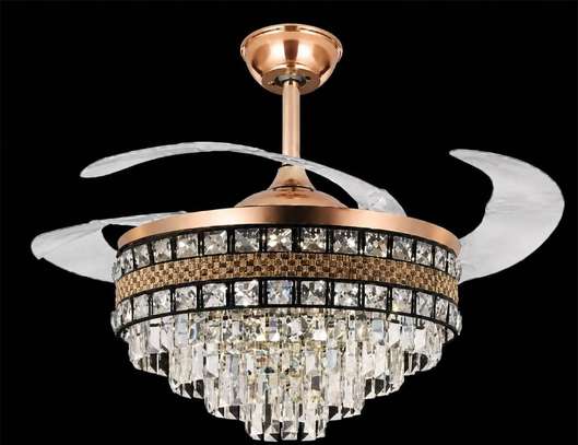 Lustre Plafonnier lampe-ventilateur image 2