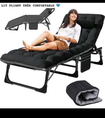 Lit Pliant pour une Personne Lit Pliant Camping image 2