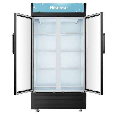 REFRIGERATEUR HISENSE VERTICAL 2PORTES VITRINE image 2