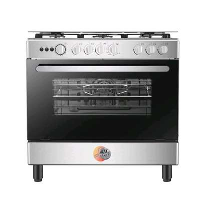 CUISINIERE HISENSE 5FEUX 90X60 A GAZ GRIS HFG90335RX image 5