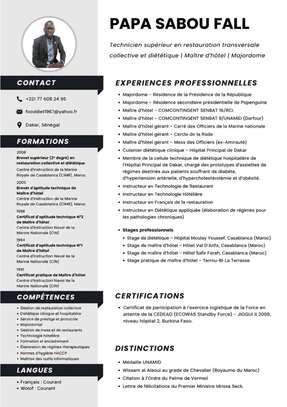 REDACTION DE CV PROFESSIONNEL ET LETTRE DE MOTIVATION. image 7