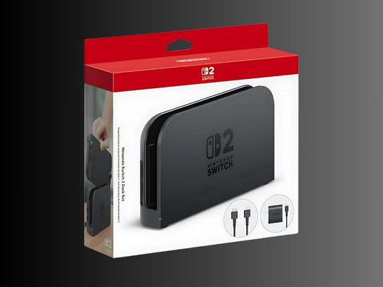 Nintendo Switch 2 Station de charge  4 k noir rapide image 2