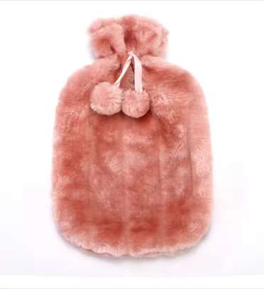 Bouillotte avec housse en peluche douce – 2 litres image 14