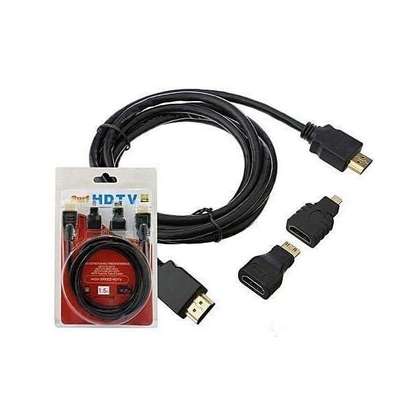 Câble Multifonction Haute vitesse Hdmi 3 en 1 image 7