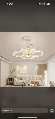 Lustre design moderne métal image 4