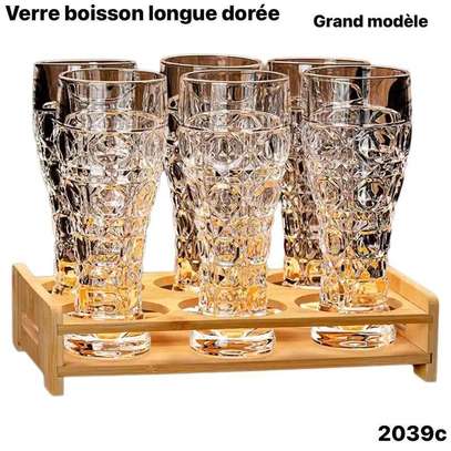 Verre boisson paquets de 6pcs image 2