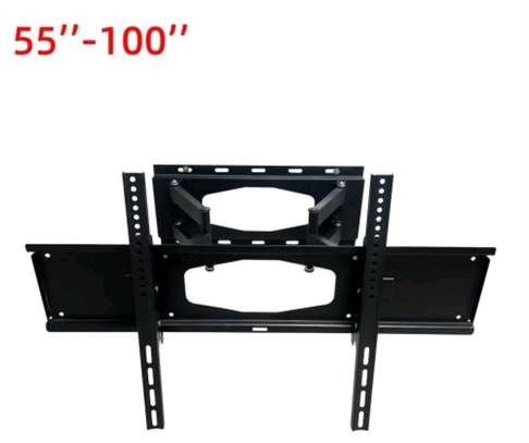Support tv mural 55 100 double articulations 3 mouhamet image 2