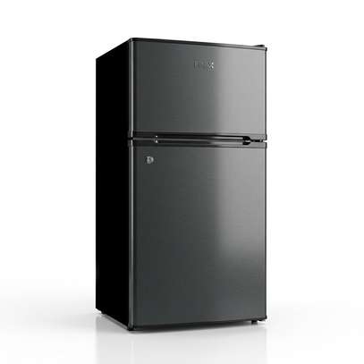 REFRIGERATEUR FINIX BAR 2PORTES DEFROST GRIS NOIR FIN95 image 2