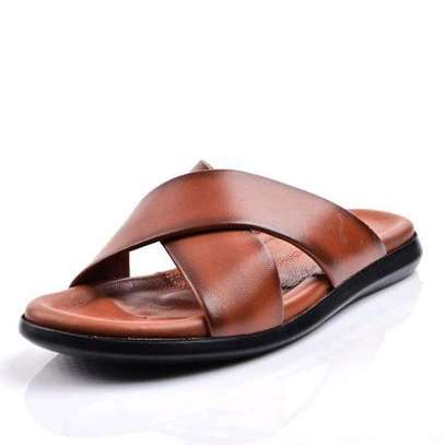 Sandale en Cuir véritable pour homme image 12