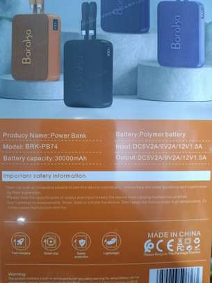Power Bank 30000mAh Baraka BRK-PB74 image 6