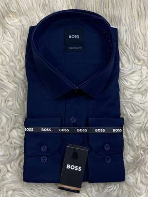 Chemise boss  manches longues image 4