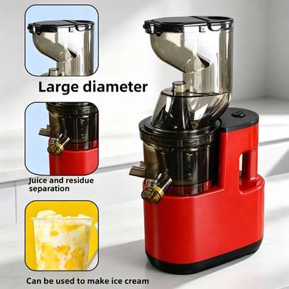 Extracteur de jus lent 1000 W, presse-agrumes à froid image 2
