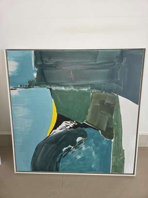 Lot de 2 tableaux modernes en duo image 3